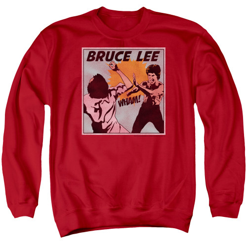 Image for Bruce Lee Crewneck - Comic Panel