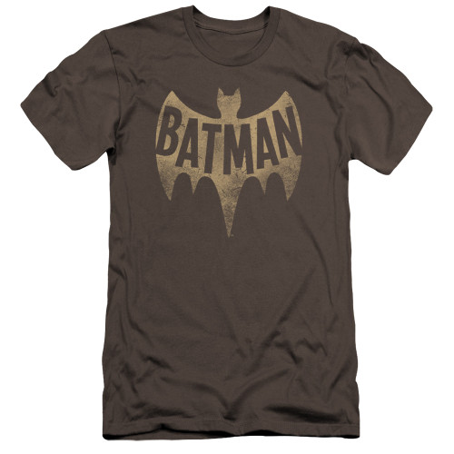 Image for Batman Classic TV Premium Canvas Premium Shirt - Vintage Logo