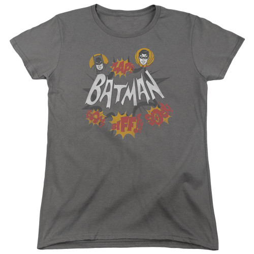Image for Batman Classic TV Womans T-Shirt - Sound Effects