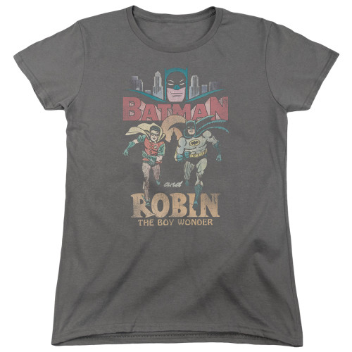 Image for Batman Classic TV Womans T-Shirt - Classic Duo