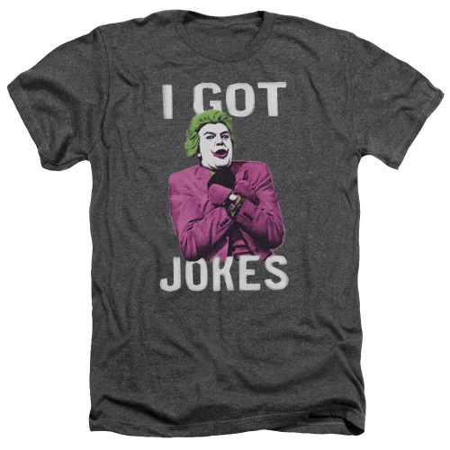 Image for Batman Classic TV Heather T-Shirt - Jokes