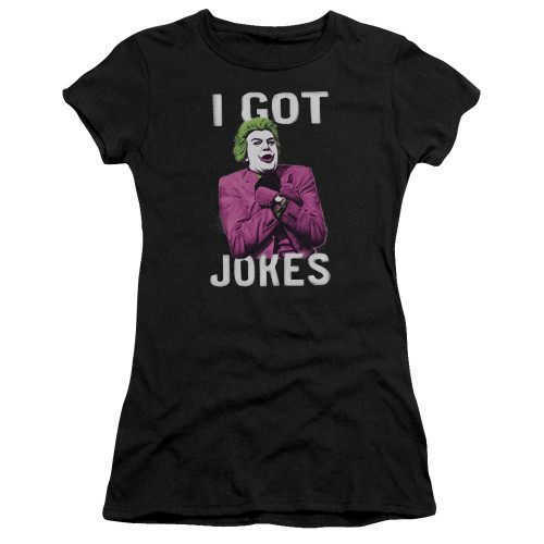 Image for Batman Classic TV Girls T-Shirt - Got Jokes?