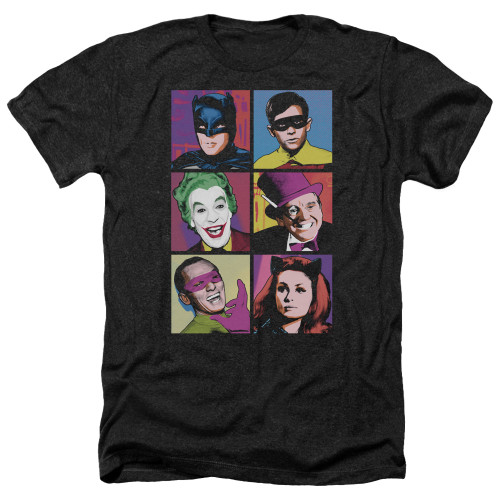 Image for Batman Classic TV Heather T-Shirt - Pop Cast