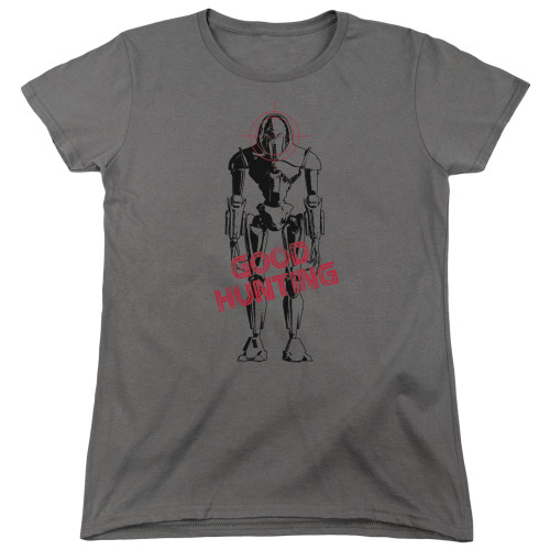 Image for Battlestar Galactica Womans T-Shirt - Good Hunting