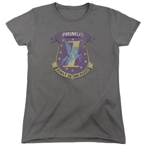 Image for Battlestar Galactica Womans T-Shirt - Primas Badge