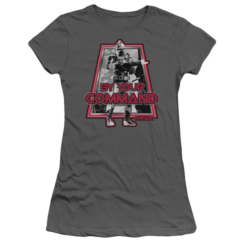 Image for Battlestar Galactica Girls T-Shirt - By Your Command
