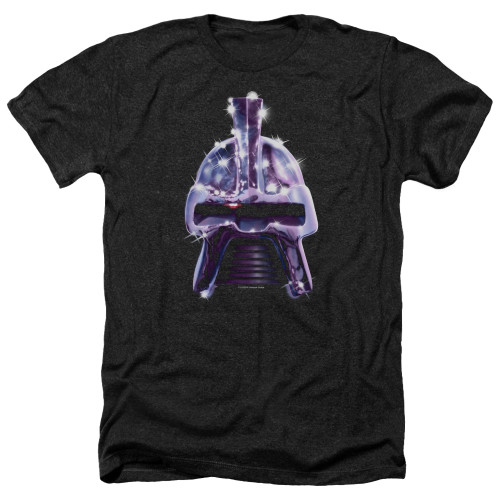 Image for Battlestar Galactica Heather T-Shirt - Retro Cylon Head