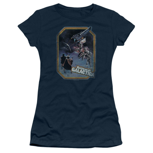 Image for Battlestar Galactica Girls T-Shirt - Poster