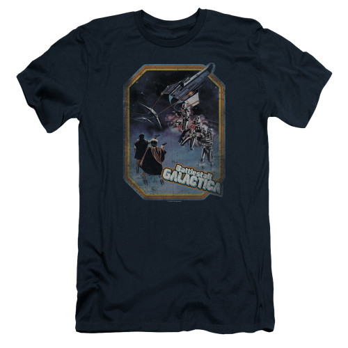 Image for Battlestar Galactica Premium Canvas Premium Shirt - Poster