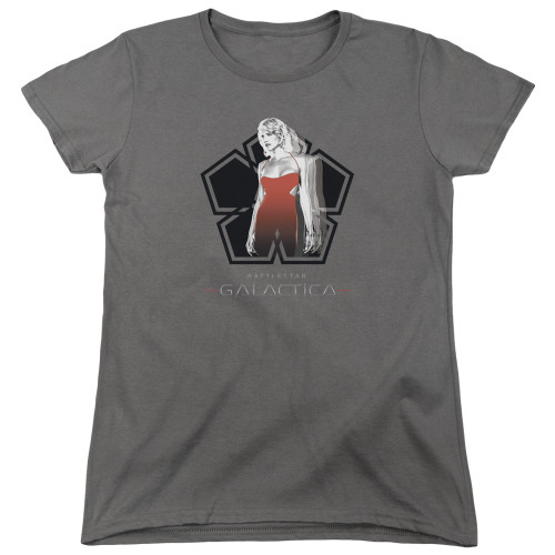 Image for Battlestar Galactica Womans T-Shirt - Cylon Tech