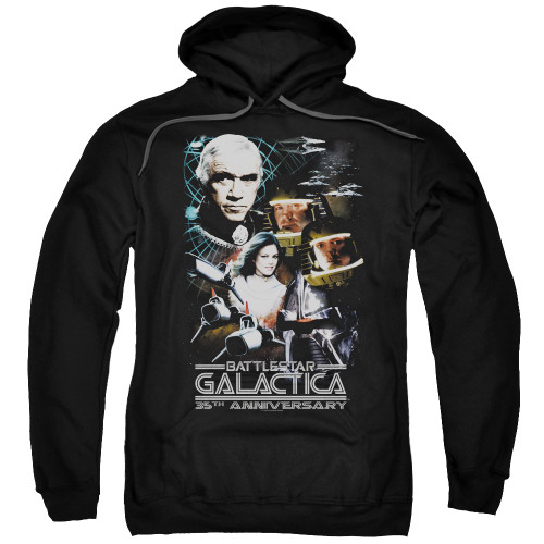 Image for Battlestar Galactica Hoodie - 35th Anniversary Collage