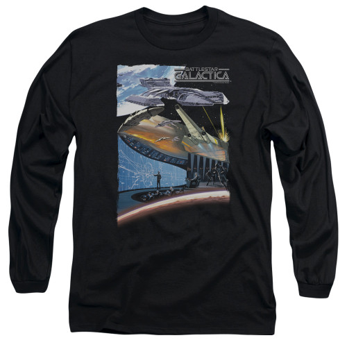 Image for Battlestar Galactica Long Sleeve Shirt - Concept Art