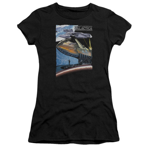 Image for Battlestar Galactica Girls T-Shirt - Concept Art
