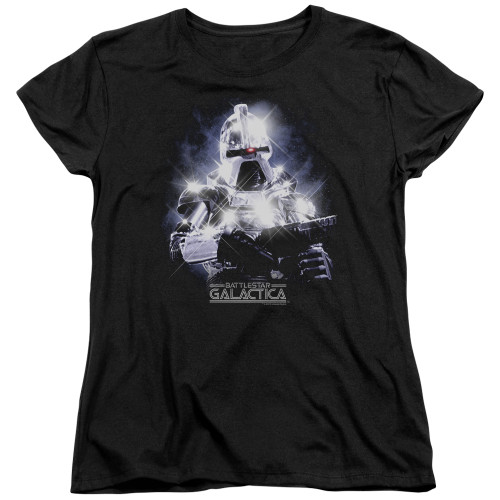 Image for Battlestar Galactica Womans T-Shirt - 35th Anniversary Cylon