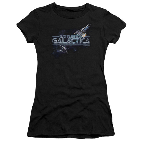 Image for Battlestar Galactica Girls T-Shirt - Cylon Pursuit