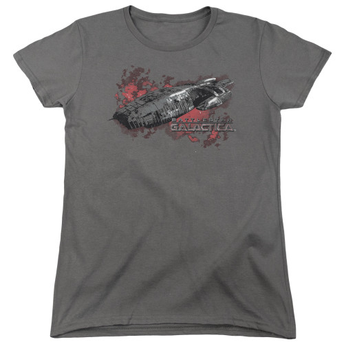 Image for Battlestar Galactica Womans T-Shirt - Galactica