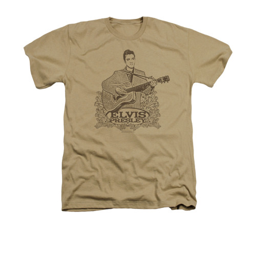 Elvis Heather T-Shirt - Laurels