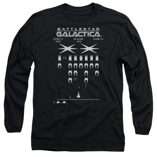 Image for Battlestar Galactica Long Sleeve Shirt - Galactic Invaders