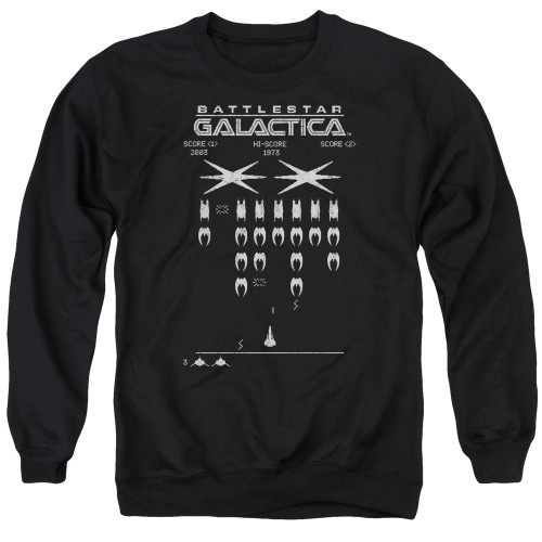 Image for Battlestar Galactica Crewneck - Galactic Invaders