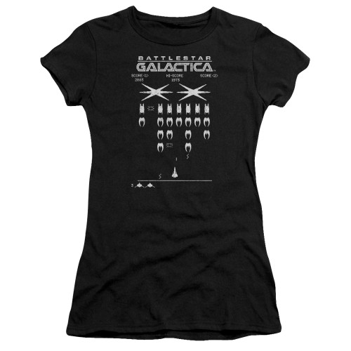 Image for Battlestar Galactica Girls T-Shirt - Galactic Invaders