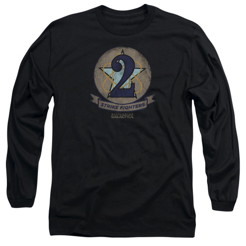 Image for Battlestar Galactica Long Sleeve Shirt - Strike Fighter Badge