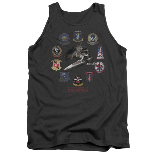 Image for Battlestar Galactica Tank Top - Badges