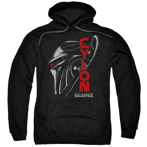 Image for Battlestar Galactica Hoodie - Cylon Face