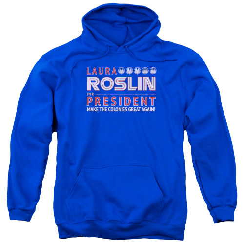 Image for Battlestar Galactica Hoodie - Roslin for President