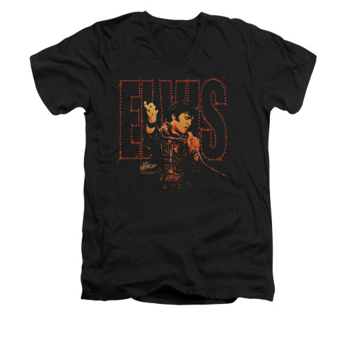 Elvis V-Neck T-Shirt Take My Hand