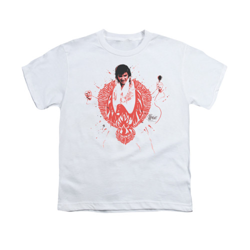 Elvis Youth T-Shirt - Red Pheonix