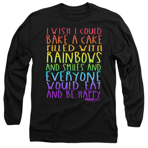 Image for Mean Girls Long Sleeve Shirt - Rainbows and Cake