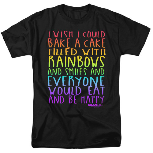Image for Mean Girls T-Shirt - Rainbows and Cake