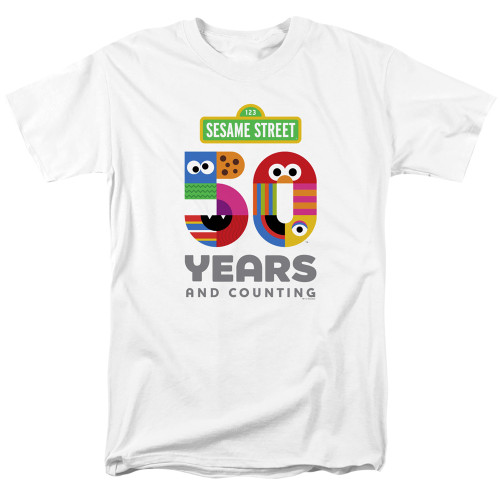 Image for Sesame Street T-Shirt - 50 Years Logo