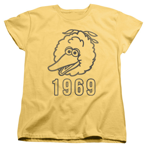 Image for Sesame Street Womans T-Shirt - Big Bird 1969