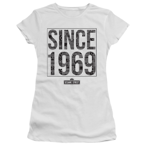 Image for Sesame Street Girls T-Shirt - Since 1969 Pattern