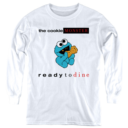 Image for Sesame Street Youth Long Sleeve T-Shirt - Ready to Dine