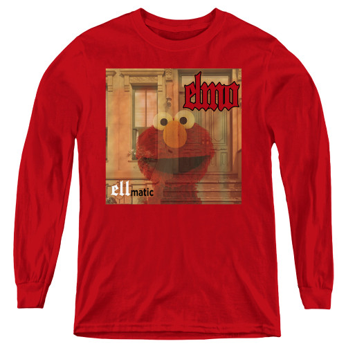 Image for Sesame Street Youth Long Sleeve T-Shirt - Ellmatic