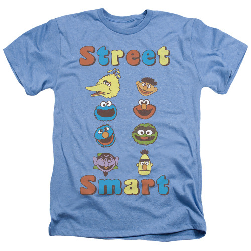 Image for Sesame Street Heather T-Shirt - Street Smart