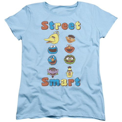 Image for Sesame Street Womans T-Shirt - Street Smart