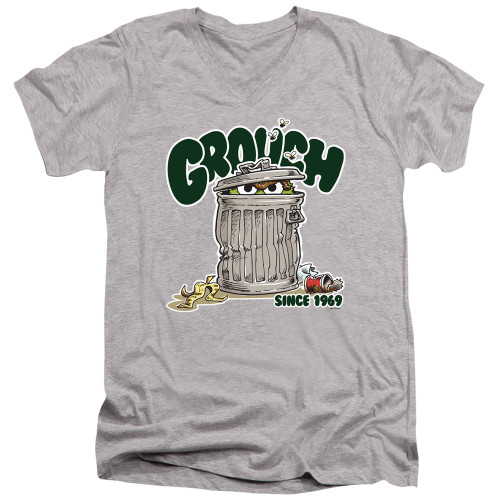Image for Sesame Street V Neck T-Shirt - Grouch