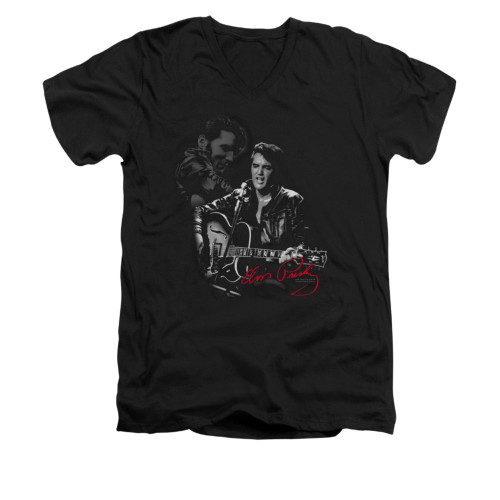 Elvis V-Neck T-Shirt Show Stopper