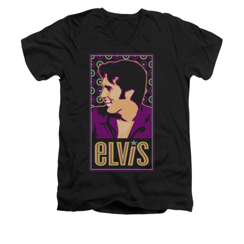 Elvis V-Neck T-Shirt Elvis Deco