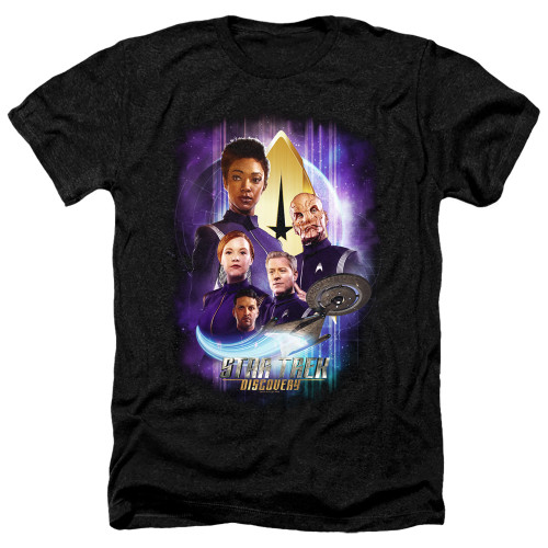 Image for Star Trek Discovery Heather T-Shirt - Discovery's Finest