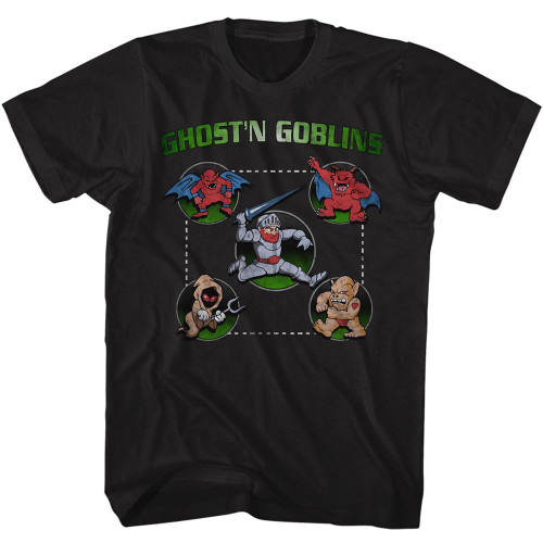 Image for Ghost 'n Goblins Full Circle T-Shirt