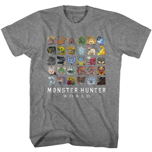 Image for Monster Hunter MHW Icons T-Shirt