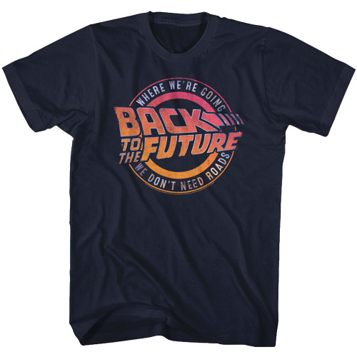 Image for Back to the Future T-Shirt - Logo & Quote