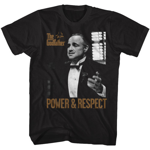 Image for The Godfather T-Shirt - Power Respect
