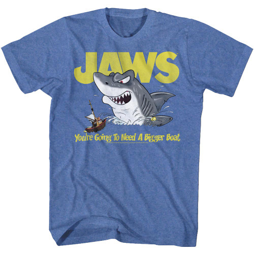 Image for Jaws T-Shirt - Cartoon Jaws