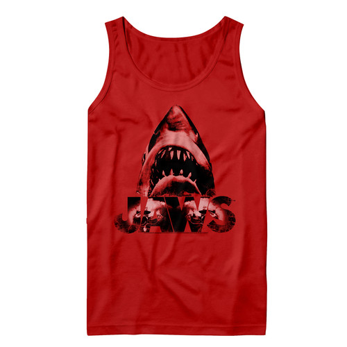 Image for Jaws Tank Top- Red Jowls