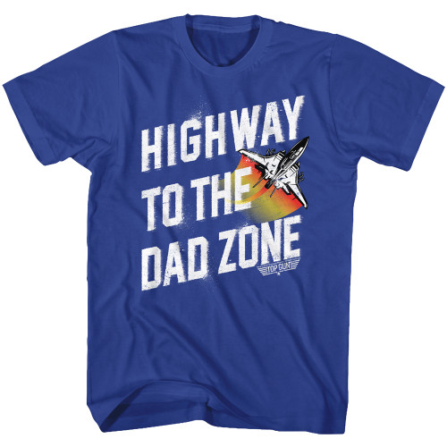 Image for Top Gun T-Shirt - Highway to the Dad Zone